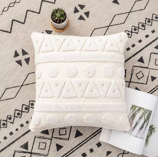 Tribal Shapes Throw Pillow - Type 2