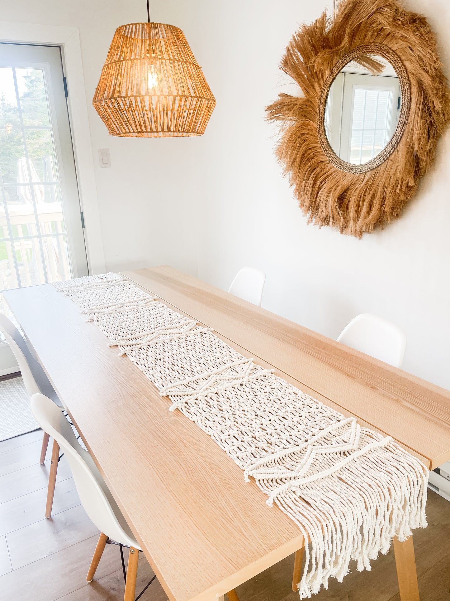 7ft Macramè Table Runner