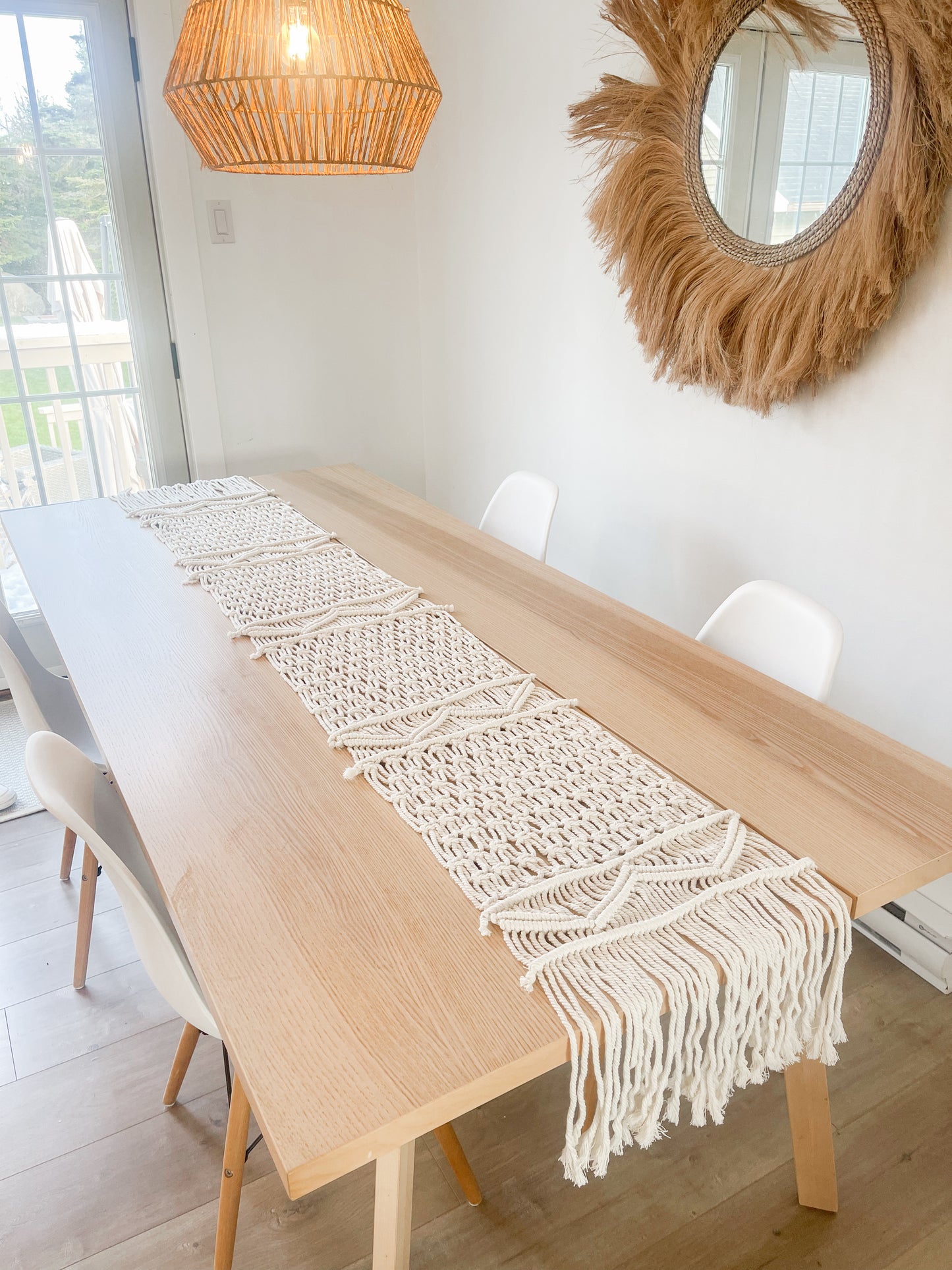 7ft Macramè Table Runner