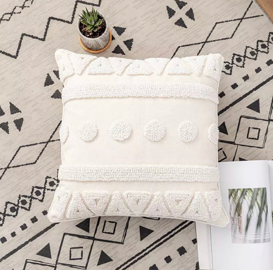 Tribal Shapes Throw Pillow - Type 1