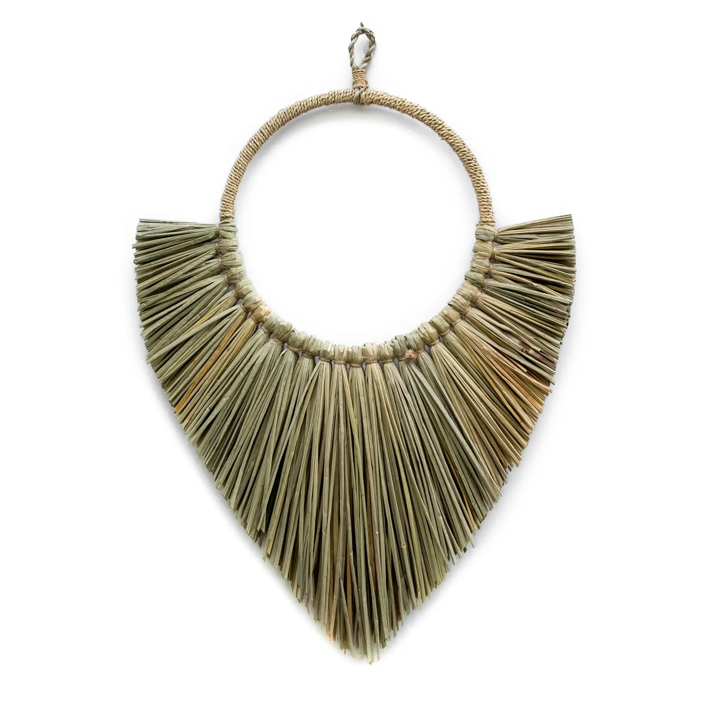 Seagrass Spear Raffia Wall Hanging