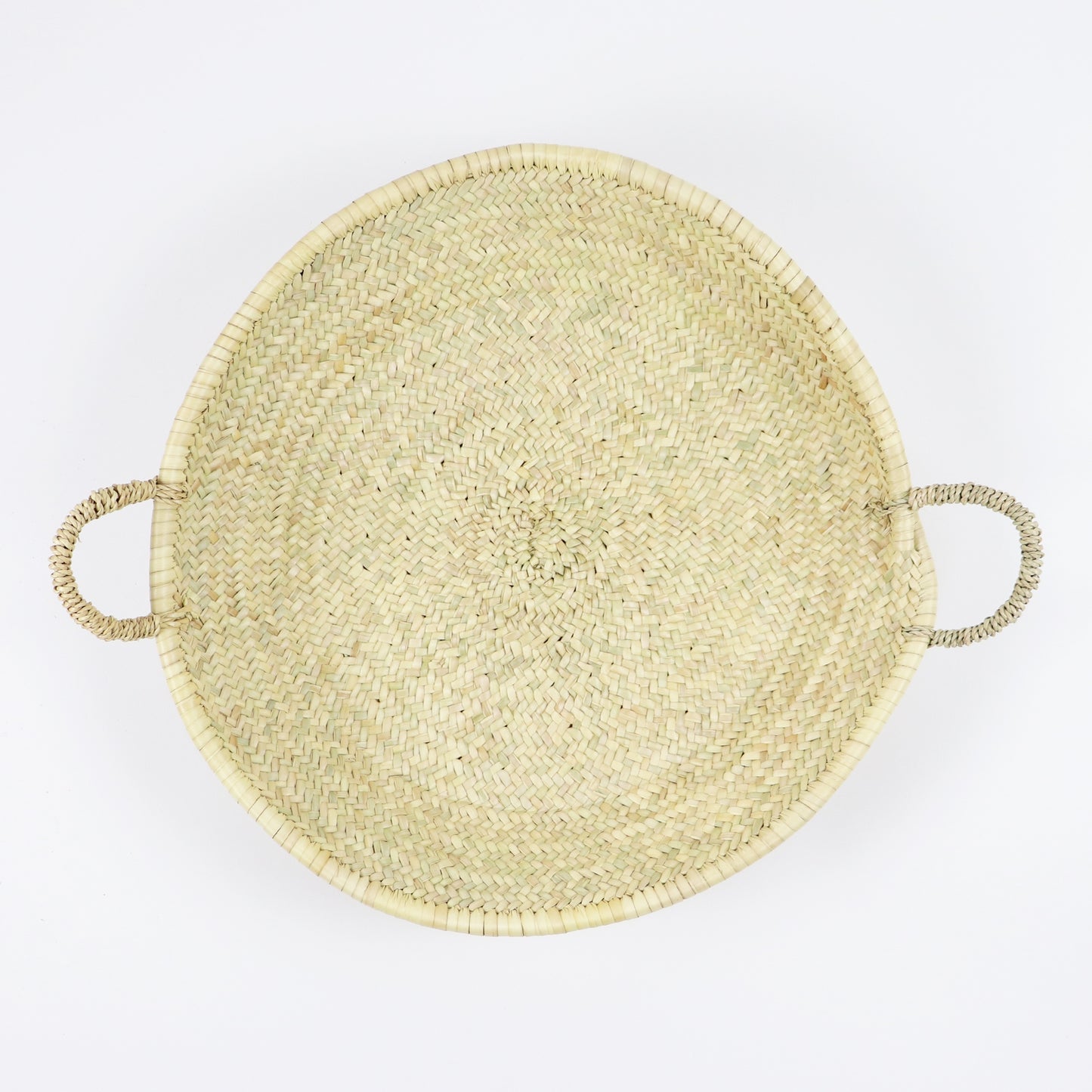 Moroccan Straw Woven Tray